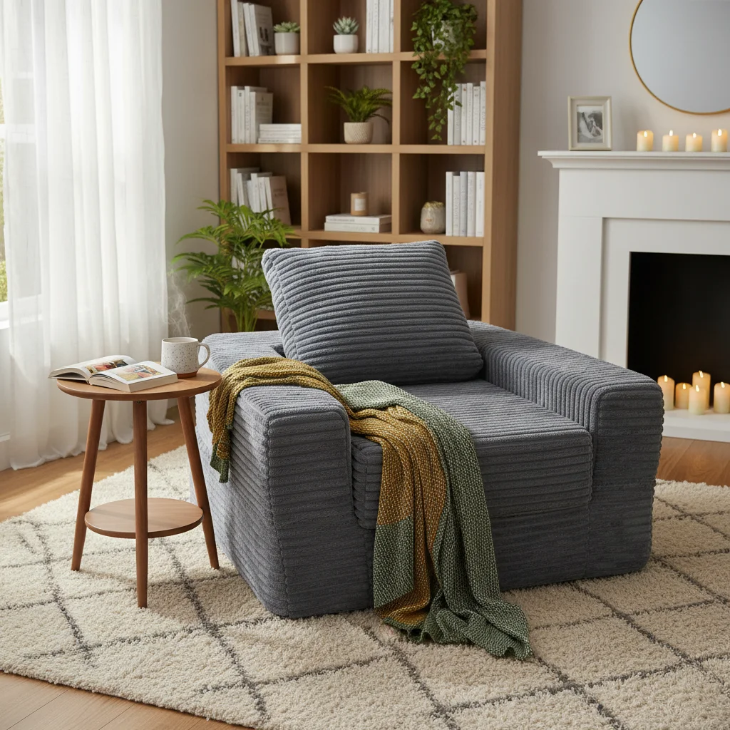 New Design Single Compressed Sofa Bed Vacuum Sofa For Easy Shipping Living Room Furniture
