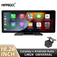10.26 Inch Carplay MP5 Player Portable BT Touch Screen Wireless Carplay Android Auto Car Radio for Apple Or Android Video Stereo