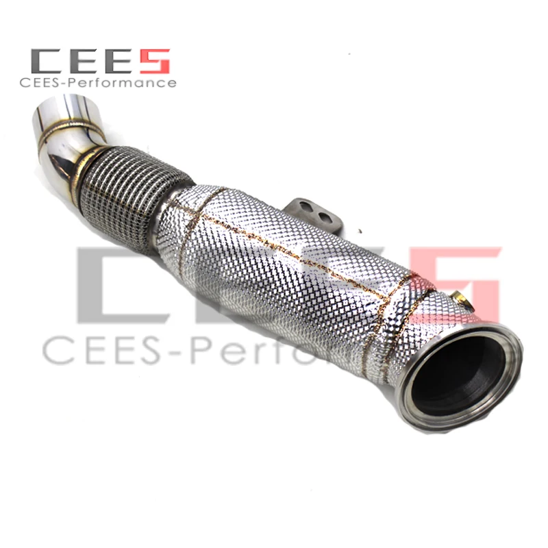 

CEES Exhaust Downpipe for Toyota Supra A90/A91 MK4/MK5 3.0T 2020-2024 Stainless Steel Exhaust Pipe Escape Car Exhaust System