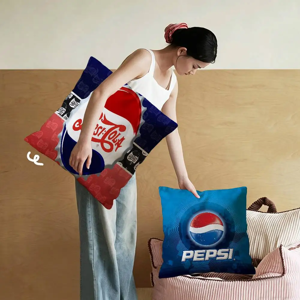 Soda P-Pepsi-S Personalized Pillow Dust Cover Bedroom Kids Party Decoration Pillowcase Birthday Children Gift