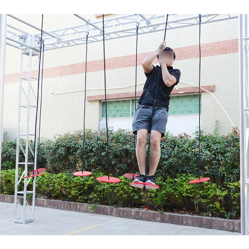 

Indoor Playground American Ninja Warrior Obstacle Course for Kids