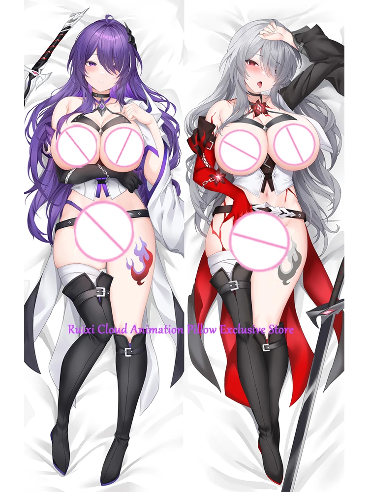 

Dakimakura Anime Pillow Cover Beautiful Girl Double Sided Print 2Way Cushion Bedding Gifts