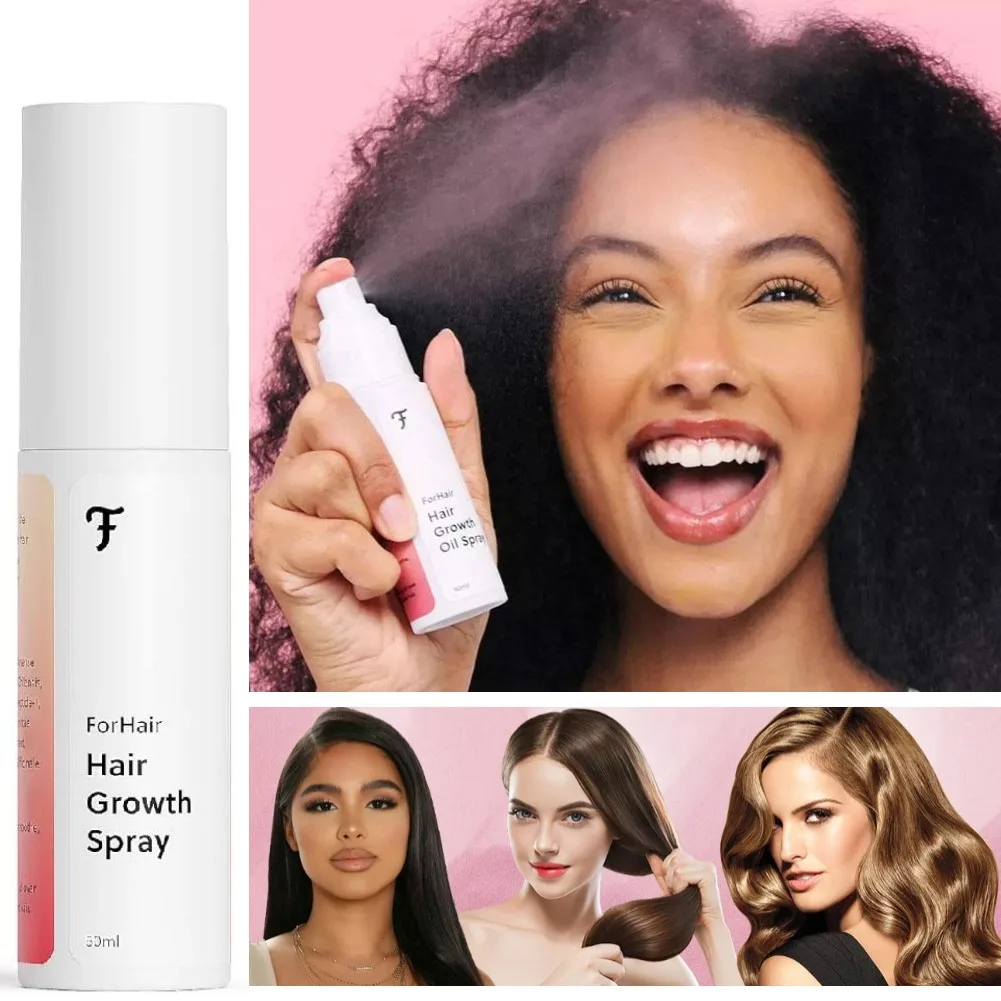 

Forchics Dense Hair Essence Spray Anti-Hair Loss Products Hair Growth Natural Essence Spray Hair Care Repair Damage Hair Care