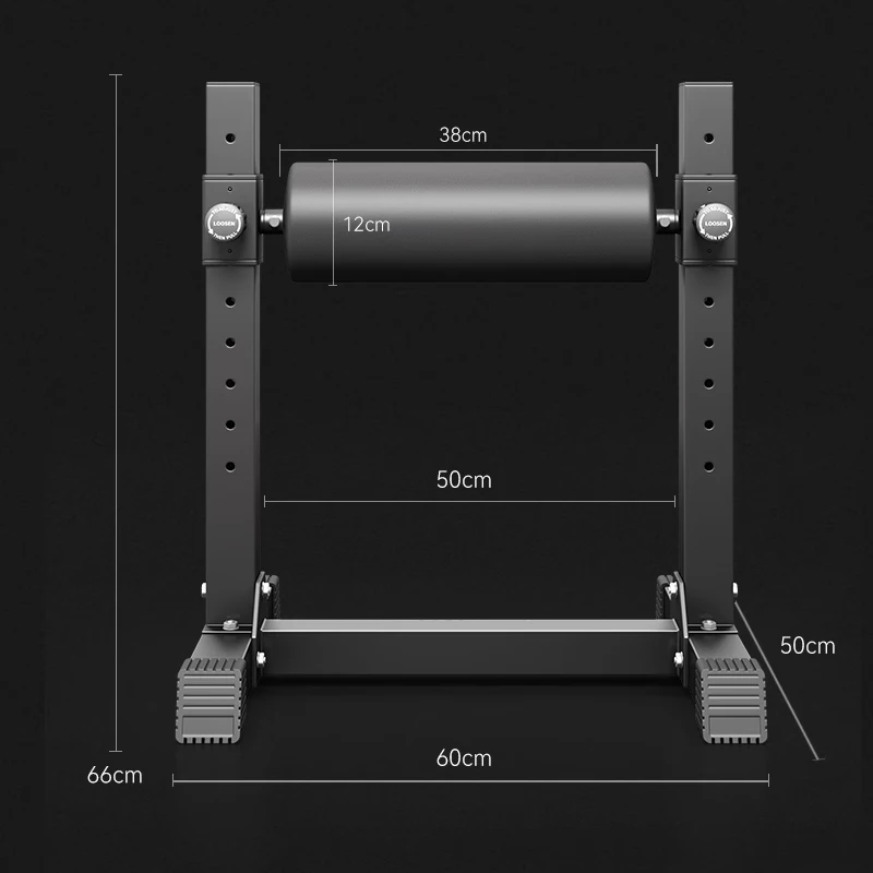 Upgraded adjustable function single leg squat stand split type squat stand for leg strength training