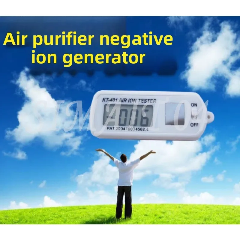 Portable Mini Car Air Ion Tester Meter Counter Clean Room Filter Oxygen Ions Maximum Hold Auto Air Purifier