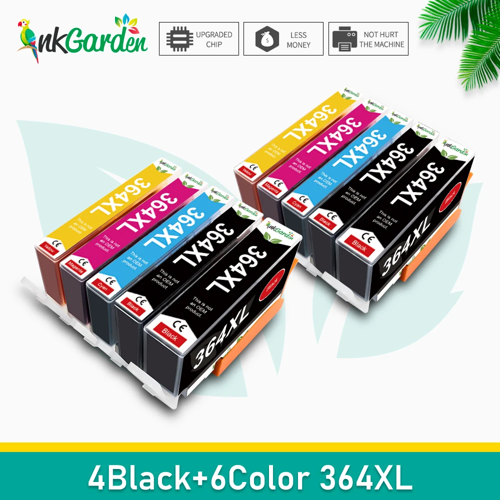 364XL Ink Cartridge For HP 364 XL HP364 Compatible Photosmart 5510 5515 6510 B010 B109 B209 Deskjet 3070A Printer