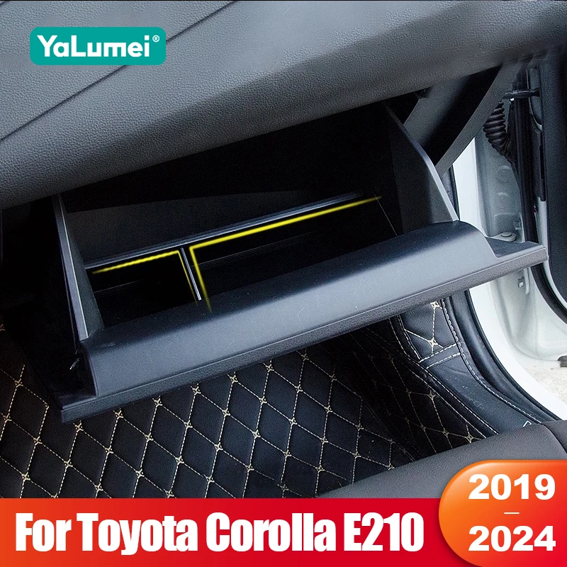 

For Toyota Corolla E210 2019 2020 2021 2022 2023 2024 Hybrid Car Co-pilot Storage Box Holder Multi-function Tray Accessories
