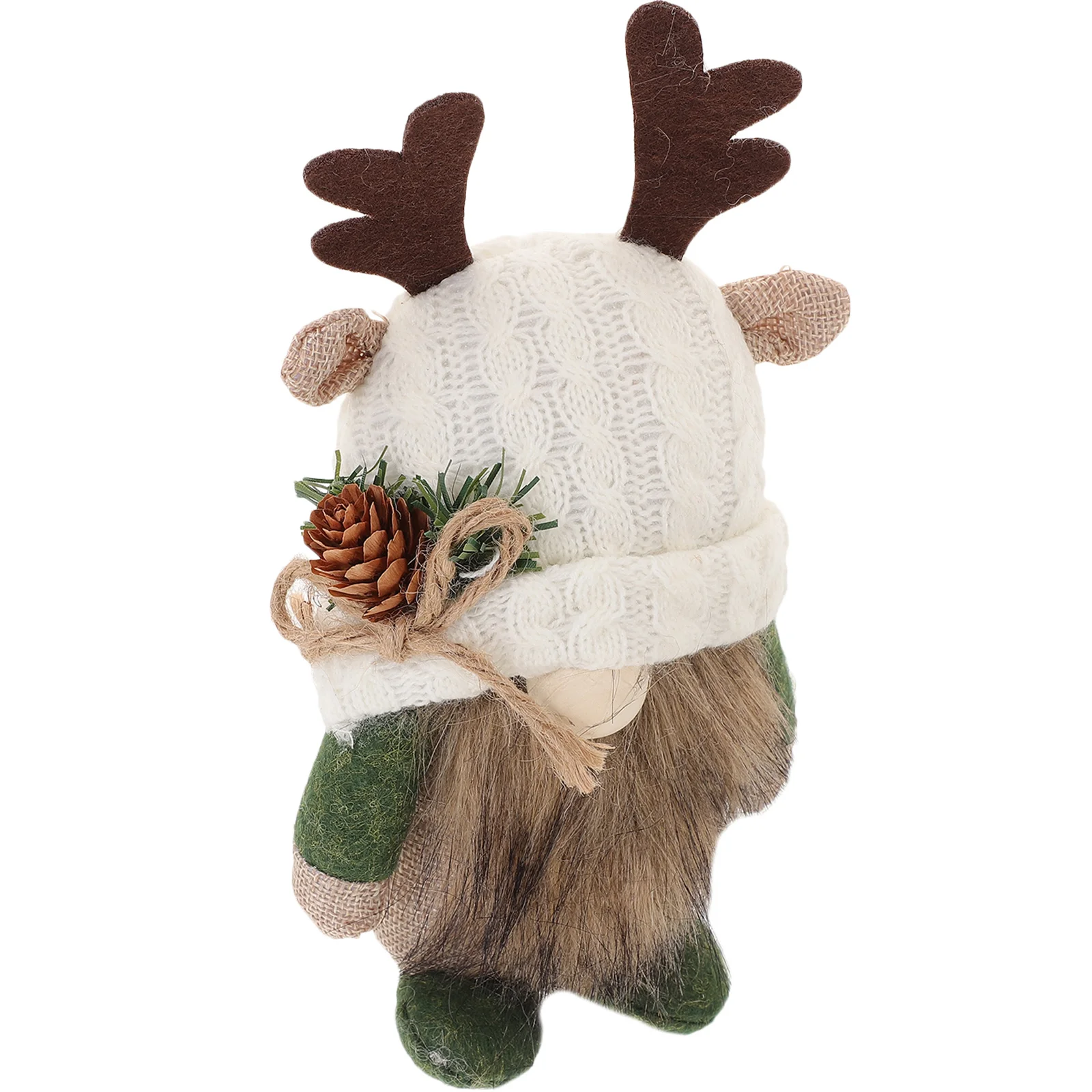 

Christmas Gnome Decor Soft Cloth Cotton Forest Theme Desktop Ornament Holiday Room Decoration Centerpiece