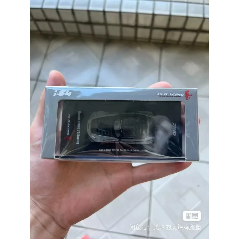 2025 Hong Kong édition limitée 1:64 Honda S2000, modèle de voiture en alliage moulé sous pression, à collectionner, pour les adolescents jouent avec, cadeau.