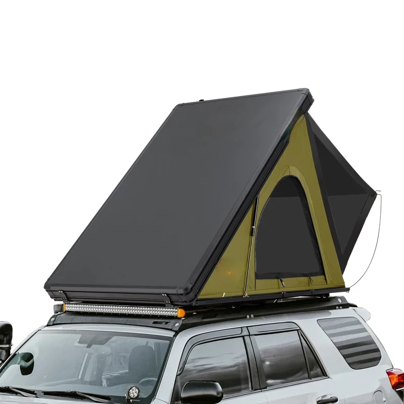 

High Quality Lightweight Quick Setup Aluminum Hard-Up Rooftop Tent Car Camping