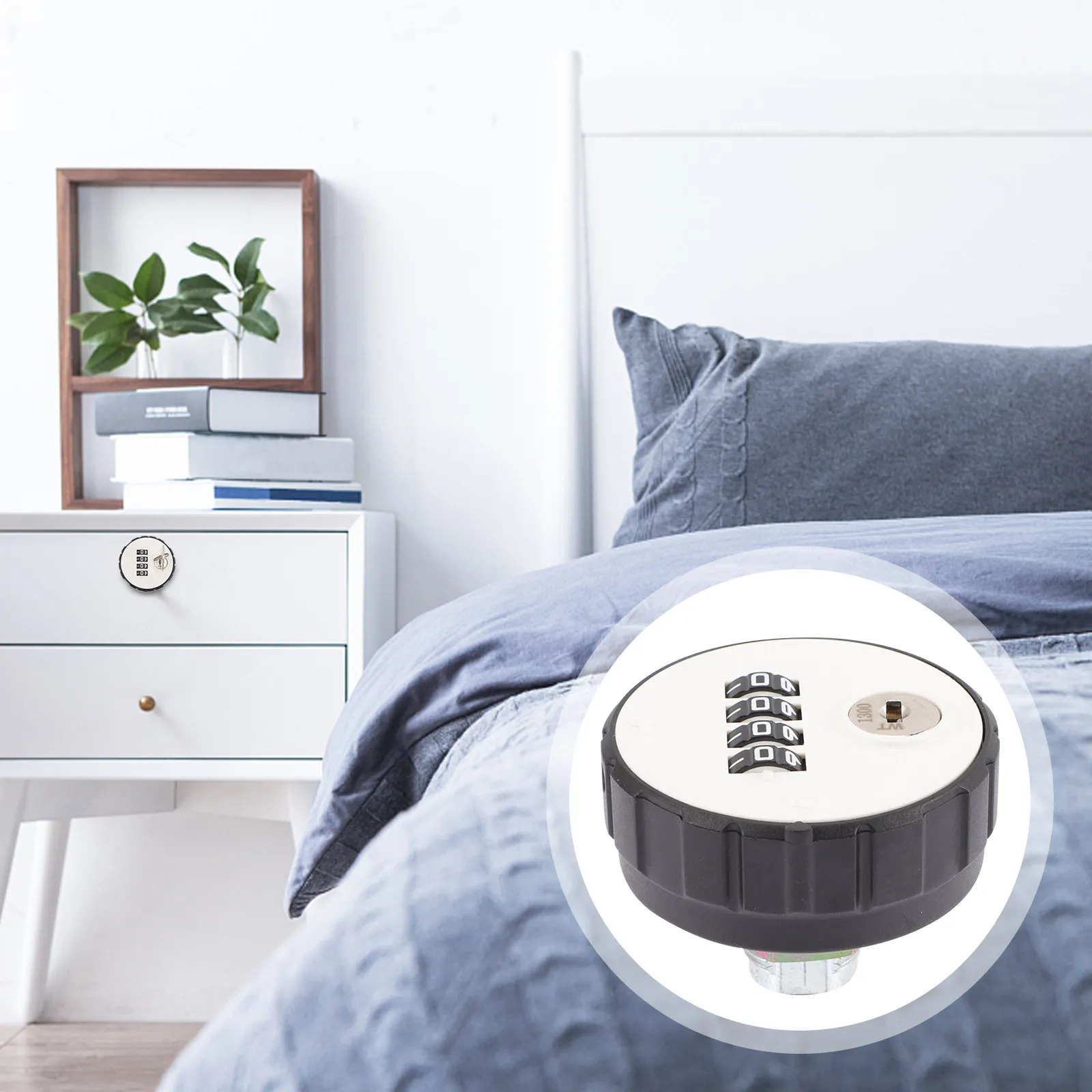 

Замок-кодовый из цинкового сплава с 4-значным паролем, 20 мм, для шкафчиков, ящиков, спортзалов, хранилищ, дверных ручек