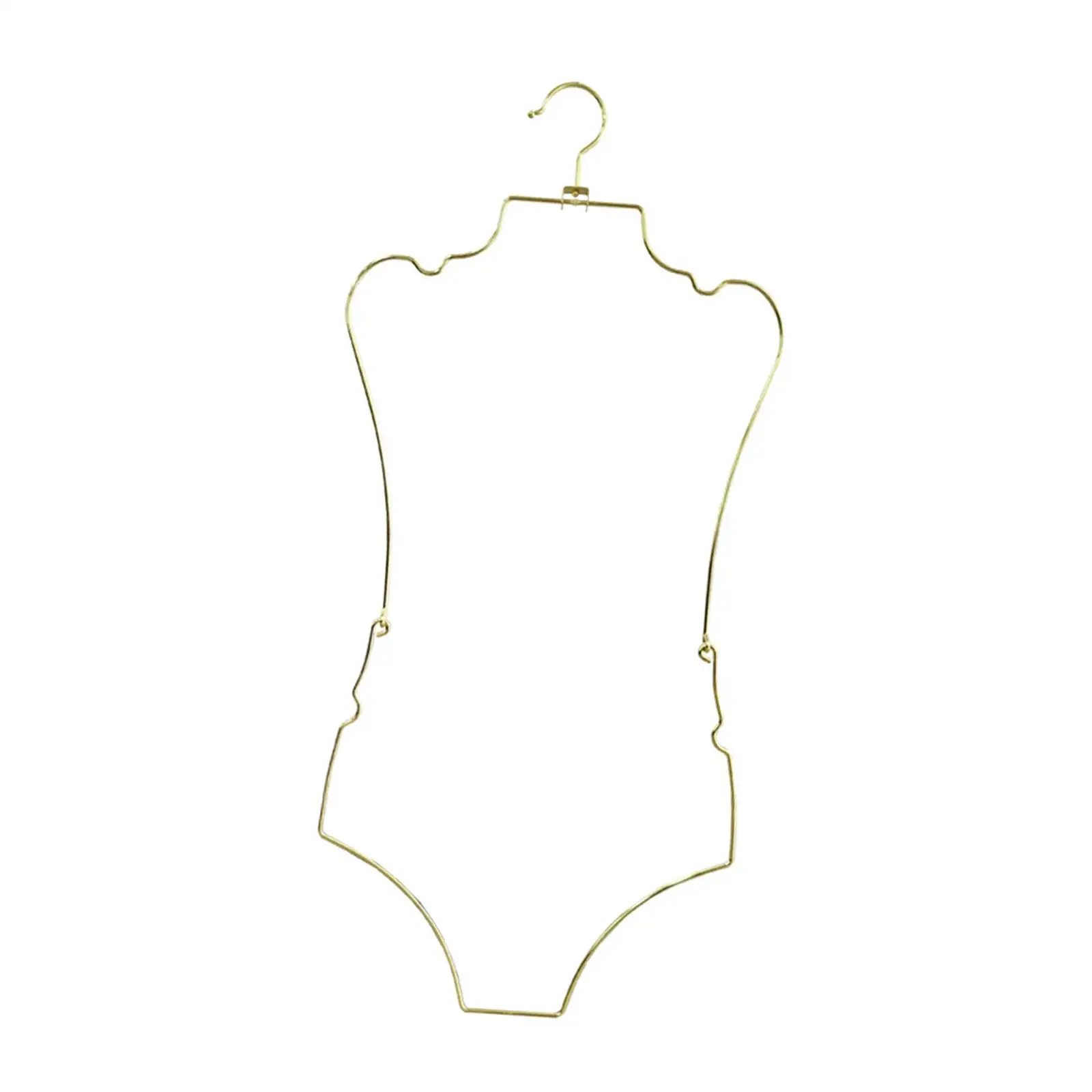 Foldable Bikini Hanger Lingerie Organizer Body Shape Accessory 83x40cm for Home