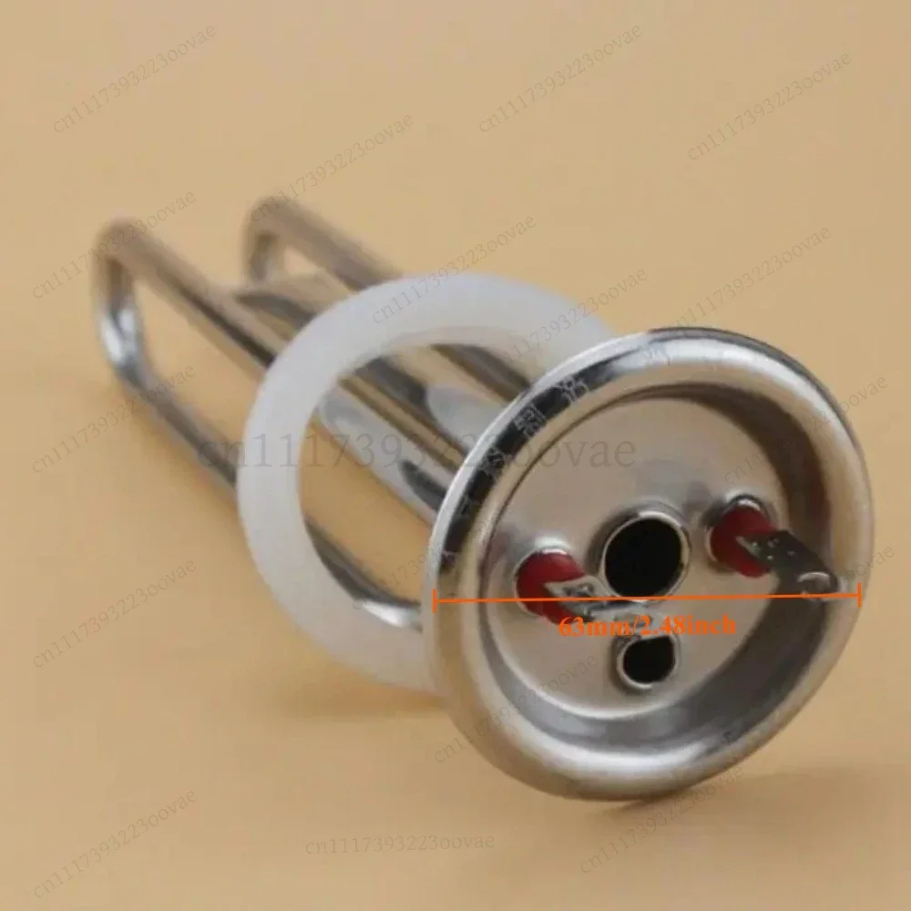L-Stainless Steel Heating Tube 220V 2000W 230mm for Electric Heater, Replacement Part