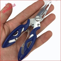 fly fishing stainless pliers scissors tackle tying dubbing box aluminum alloy steel gripper fish hook crimping vise Repair Kit