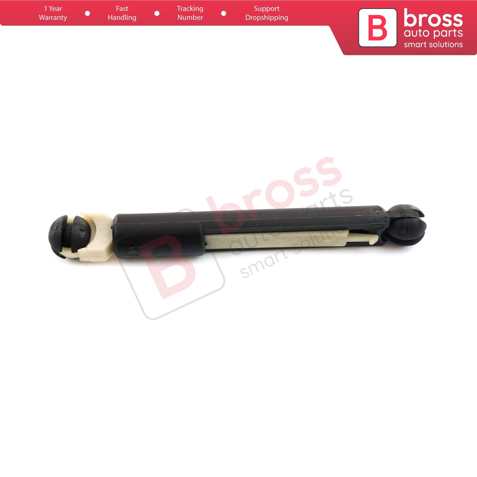 Bross Auto Parts BDP881 Engine Hood Lock Release Rod 7M5AA16B970AA, 4M5AA16B970AB, 1355231 for Ford Focus MK2 2004-2011