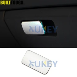 For Hyundai Creta 2015 2016-2019 Chrome Glove Box Cover Sticker Interior Styling Glove Storage Box Decoration Molding