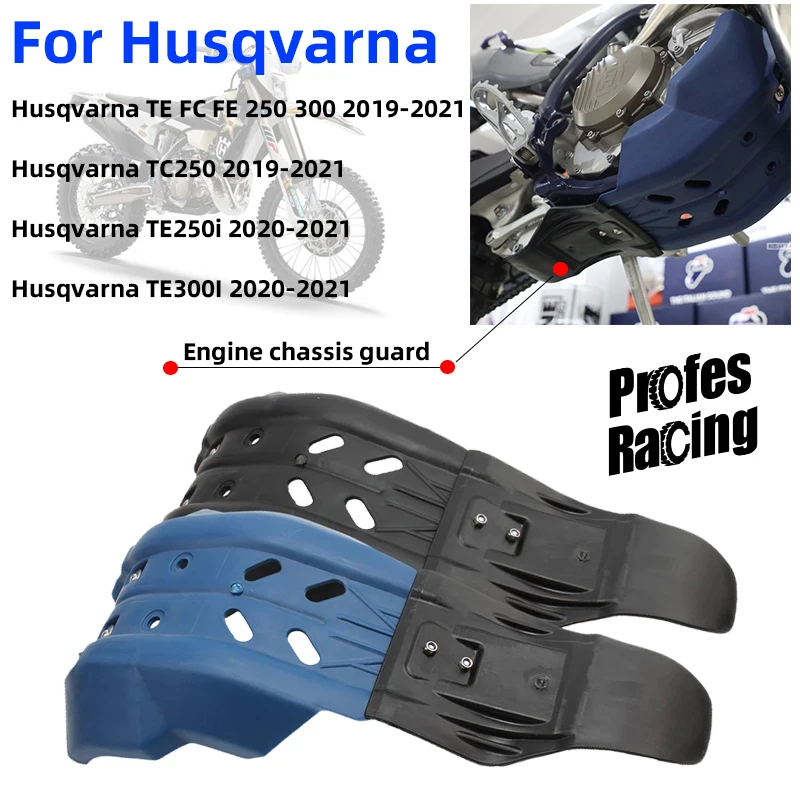 

Motorcycle Engine Frame Protector Cover Guard Skid Plate For Husqvarna TE FC FE 250 300 TE250 FC250 TC250 TE 250i 300i 2019-2021