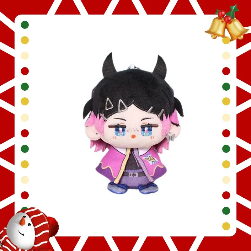

Anime VALORANT Clove Sage Jett Iso Sitting Posture Plush Doll Dango Toy 12cm Cosplay Pendant Game Keychain Bag Decor