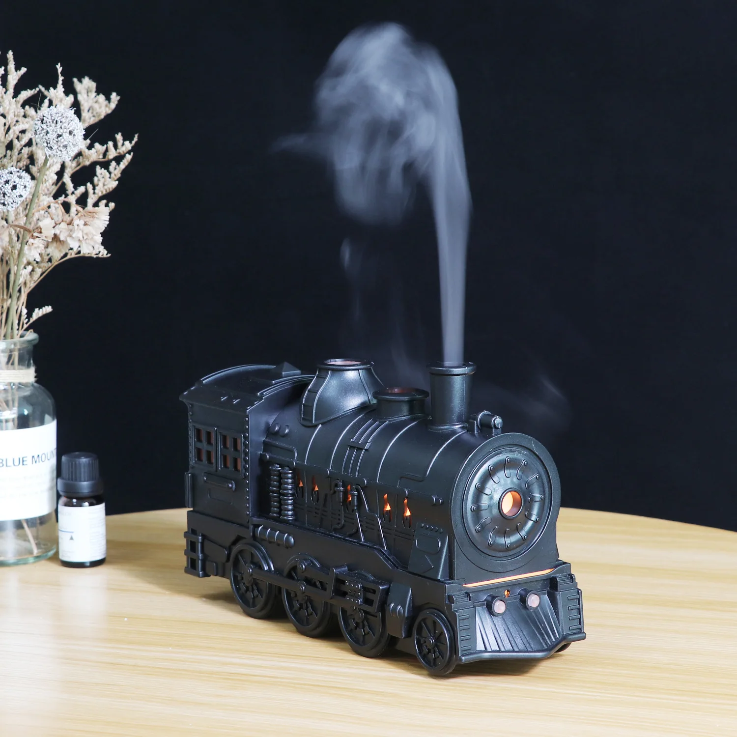 

Steam Train Diffuser 300ml - Ultrasonic Cool Mist Aroma Essential Oil Diffusers & Aromatherapy Humidifier