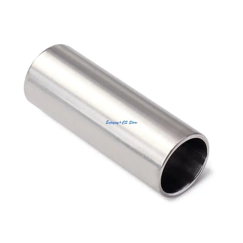 

Y51D Electric Guitar Slider Metal Slide Acoustic Guitar Slider Finger Sleeve