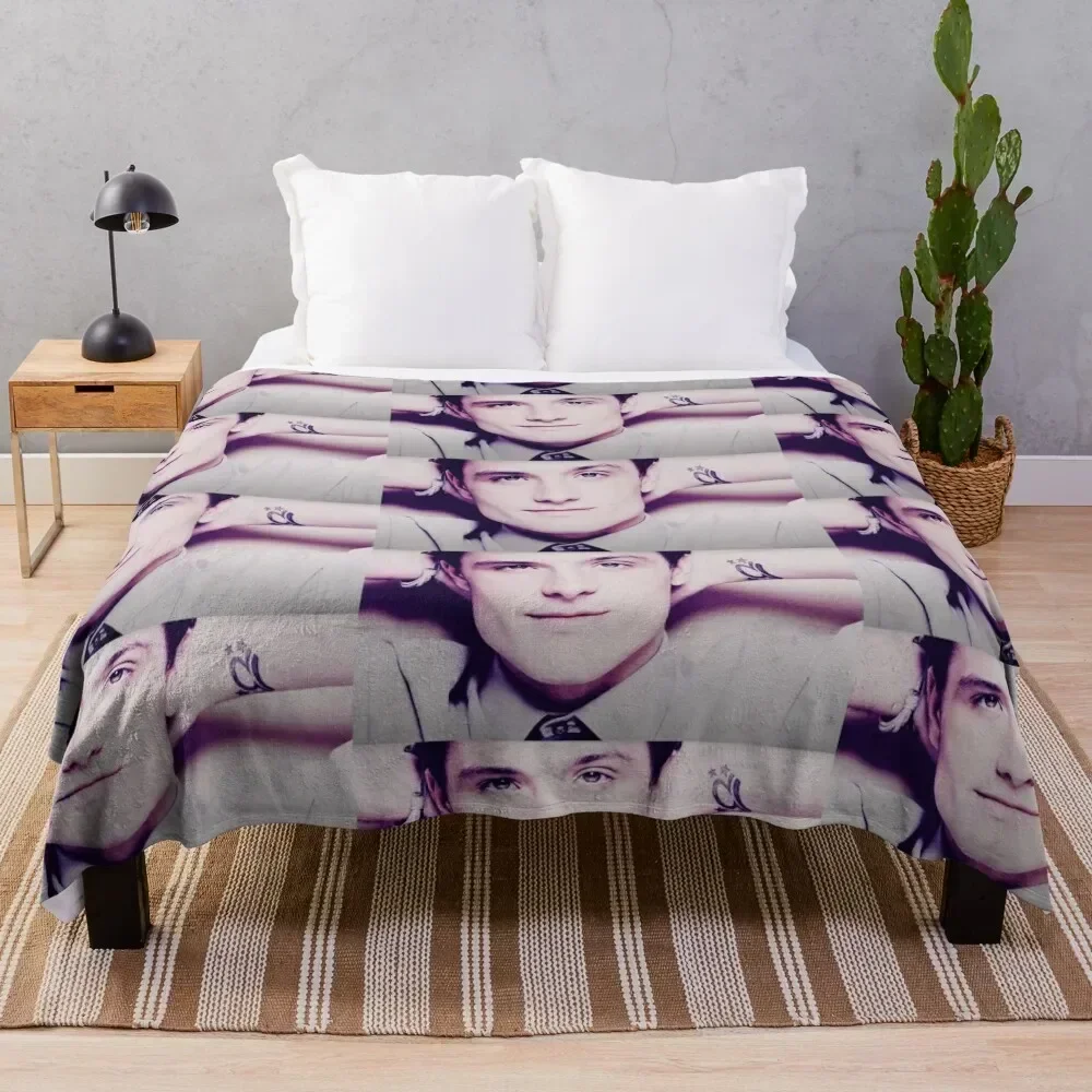 

Josh Hutcherson Whistle Throw Blanket Men's Soft Warm Throw Blanket for Couch