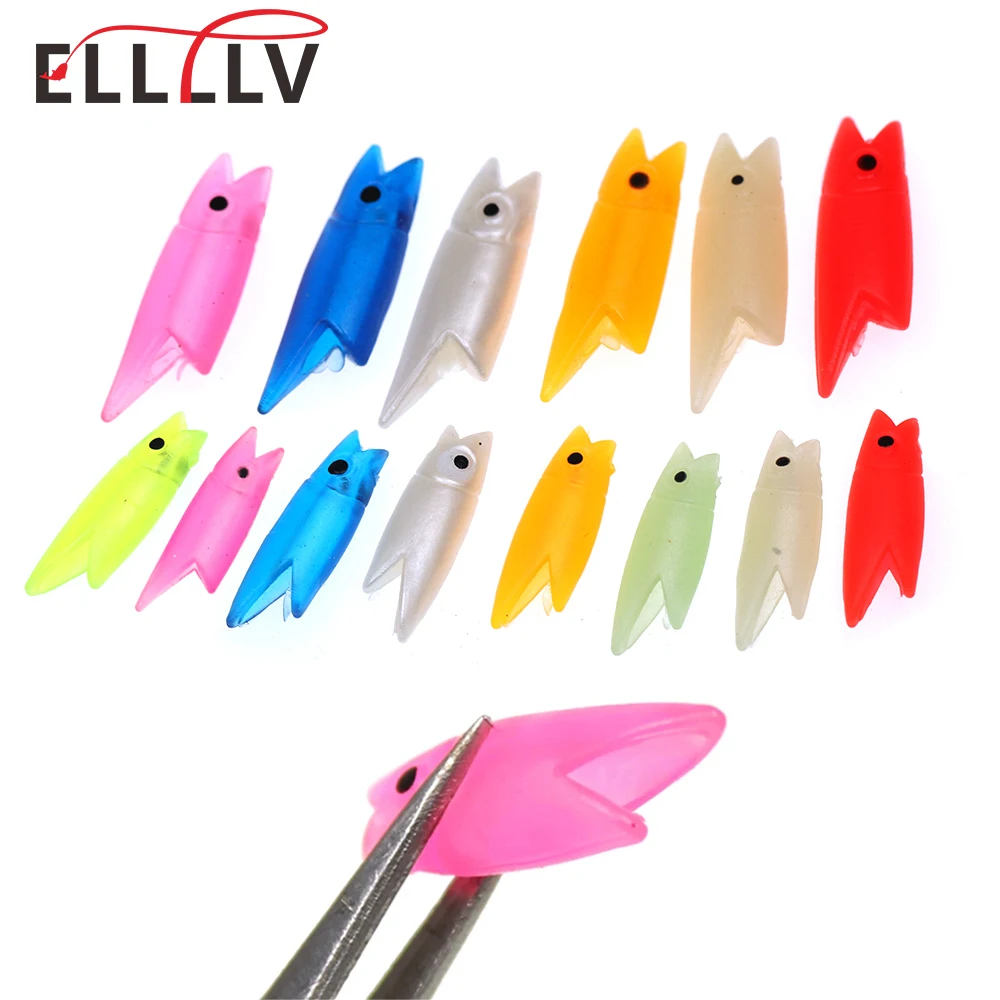 Elllv Cabezas de Pez Luminosas – Señuelo Sabiki para Pesca