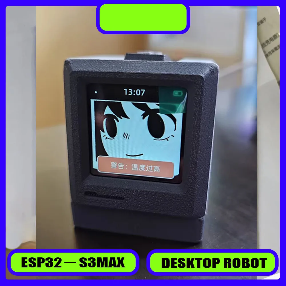 

Alarm Clock AI Desktop Robot Customizable DIY ESP32－S3MAX Chat Robot Voice Dialogue Recognition 3D Printing Voice Assistant Gift