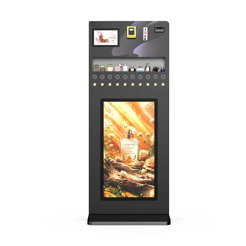 Latest Sample Cologne Vending Machine XYZ Cologne Perfume Vending Machine