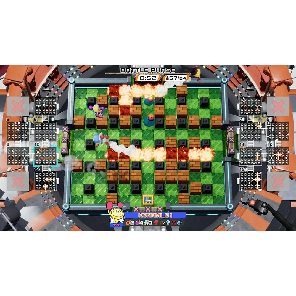 Super Bomberman R 2 - خرطوشة ألعاب Nintendo Switch بطاقة مادية تدعم وضع التلفزيون المحمول على سطح الطاولة