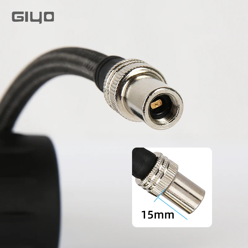 Giyo 600psi MTB Fork Rear Suspension Pump Bicycle High Pressure Schrader Inflator Road Bike Cycling Air Shock Hand Pump w Guage