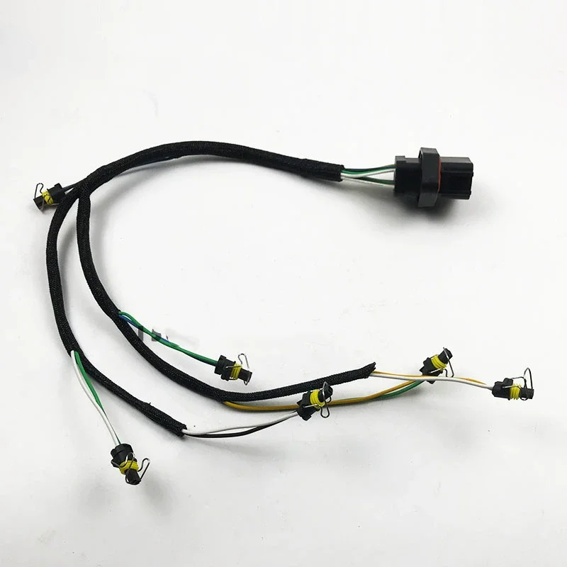 Carter C9 Fuel injector harness Be applicable to 330C 330D 336D excavator 419-0841. import High temperature line