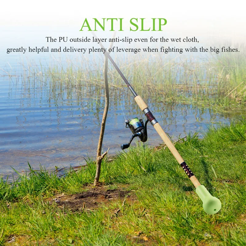 Fishing Rod Butt Cushion Gimbal Fishing Fighting Belt Waist Holder Shock Absorption Stand Up Fighting Pole Holder