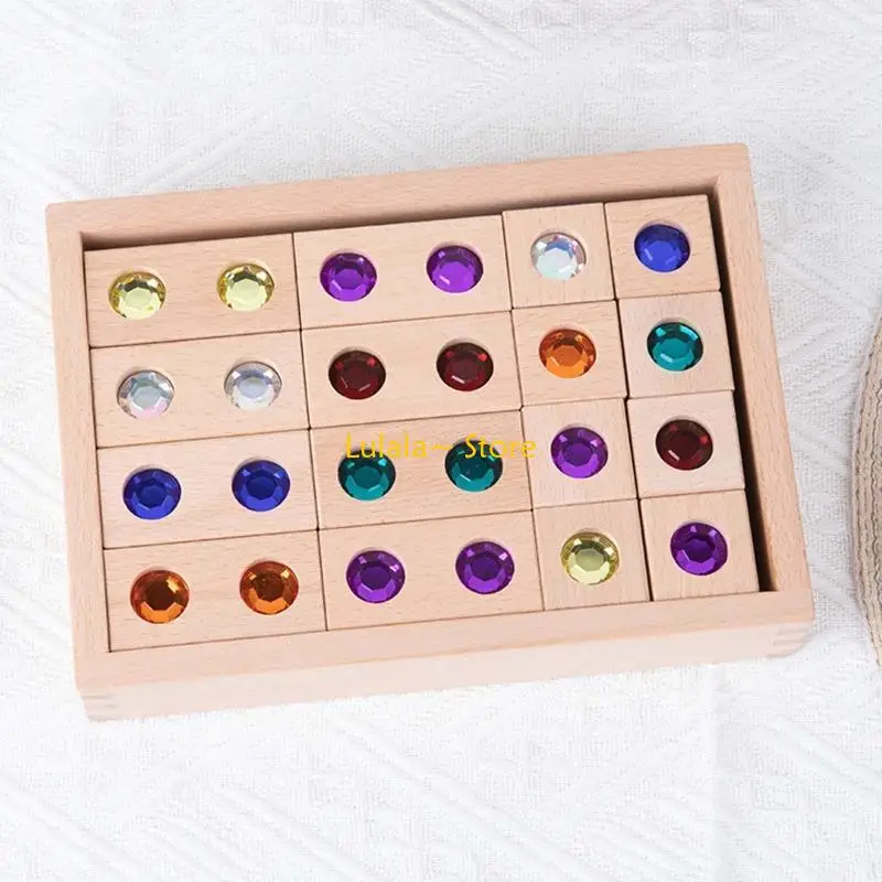 Y4qa aprendizagem empilhamento bloco brinquedo torre dominó habilidade prática treinamento pai-filho atividade interação