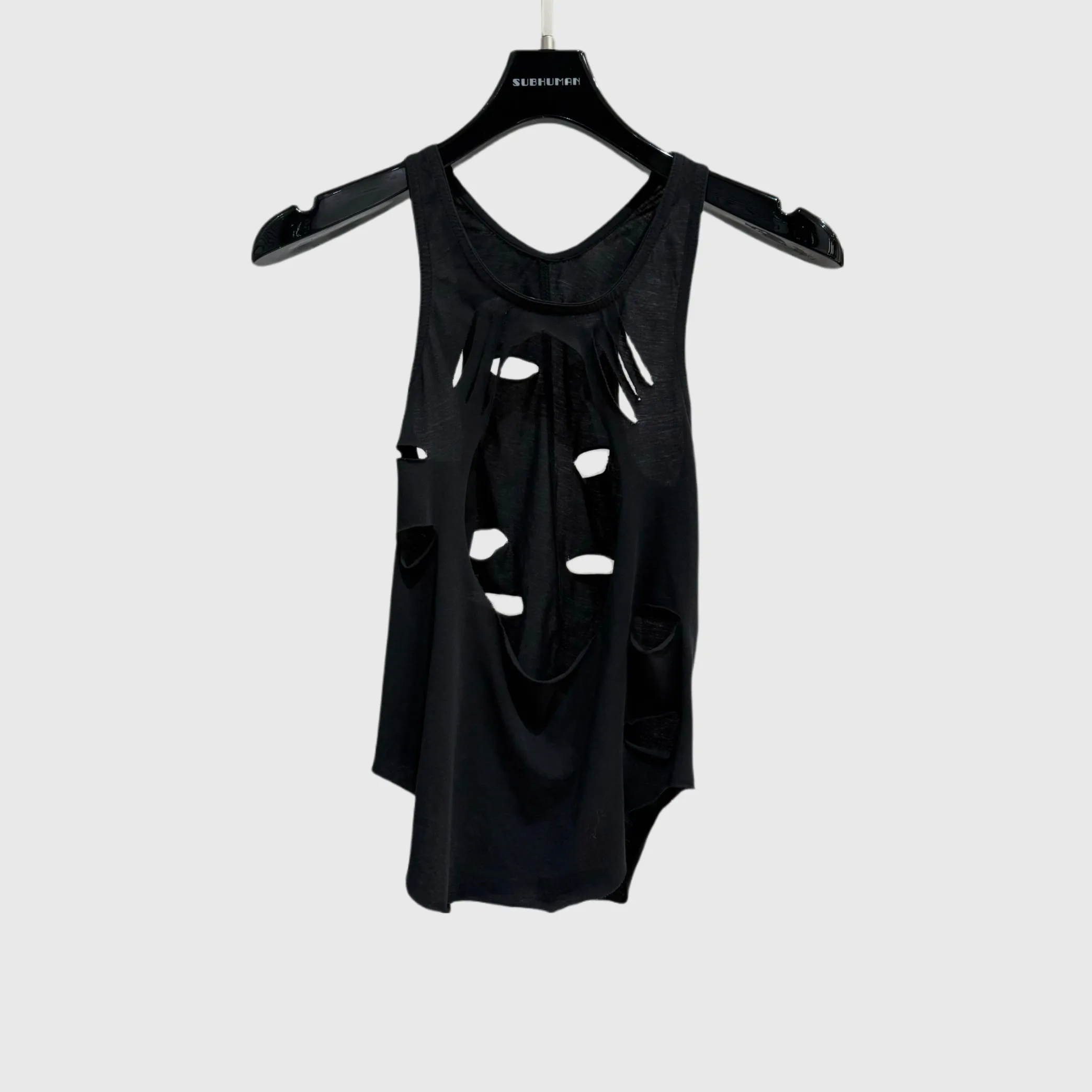

Women‘s Tank Tops 100%Cotton T Shirt Camisole Gothic Clothing Vest Tees Summer Black