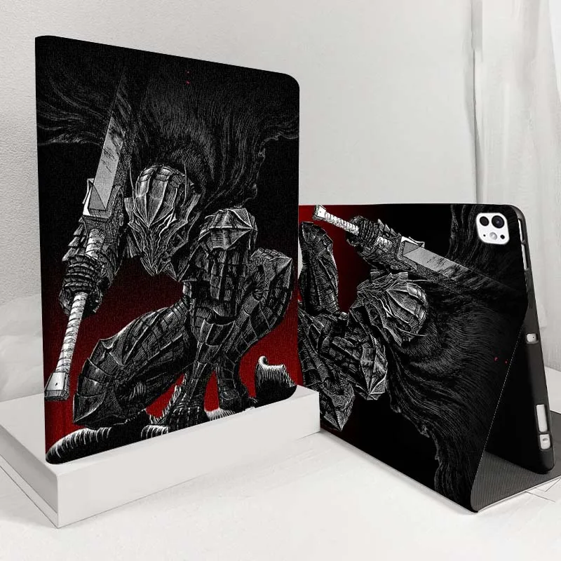

Anime Berserk Cool For iPad Pro Air 5 4 3 13 11 8 7 6 5 10th 7th 6th 10.5 12.9 10.9 Tablet Case