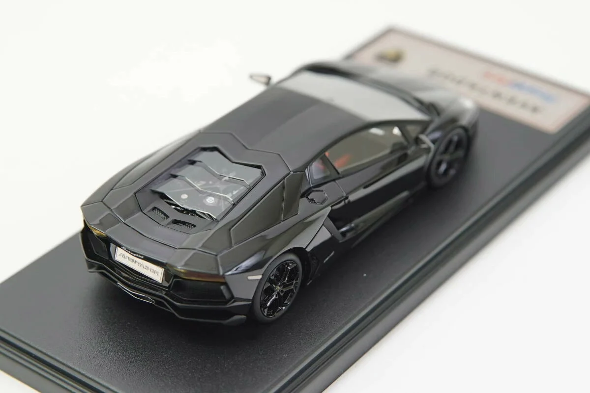 FA Frontart 1/43 Aventador LP700 ชิ้นของขวัญสําหรับเด็กคลาสสิกทําจากเรซิ่นสีดํา