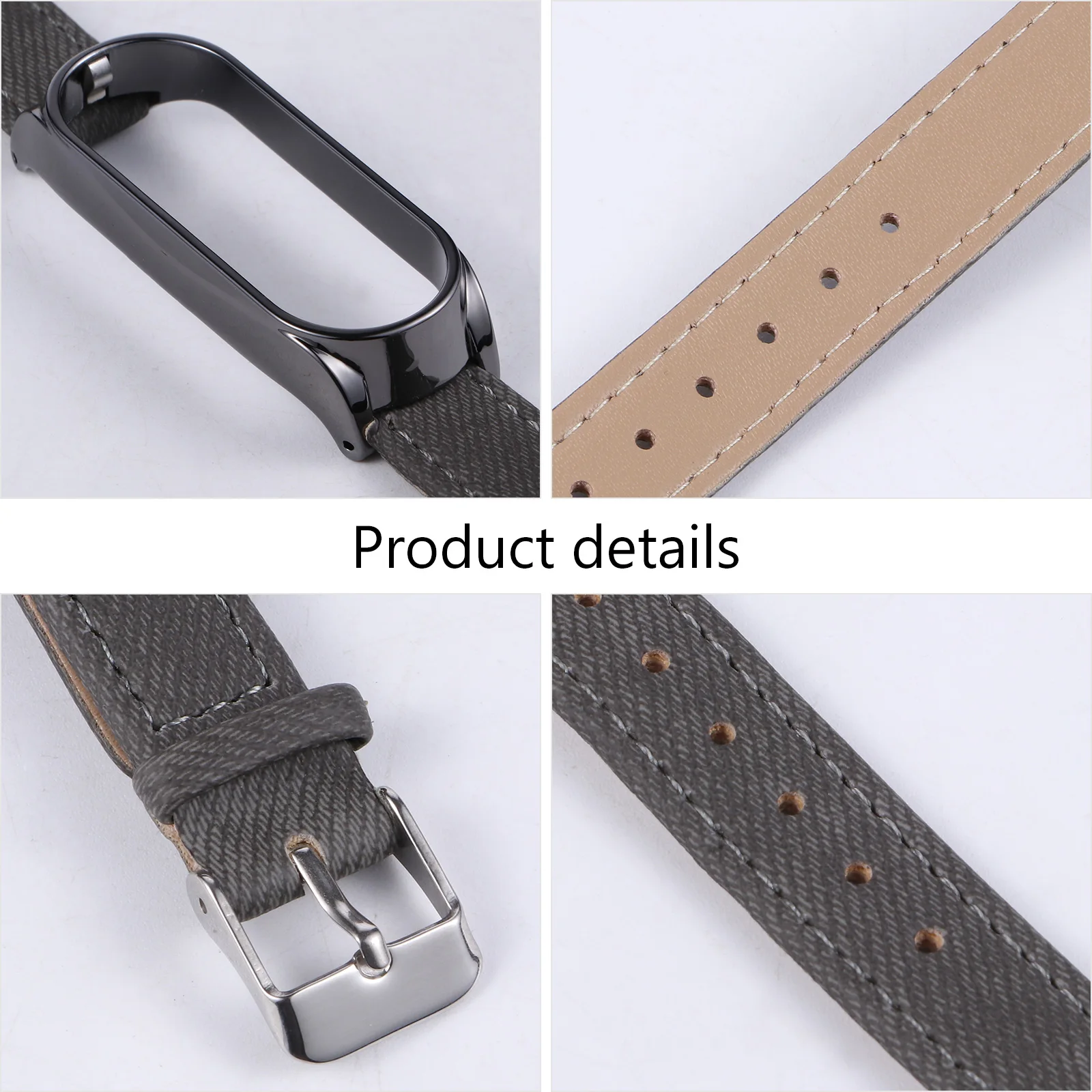 

Denim Textured Watch Strap Fashion Wristb s s Adjustable Size High Quality Comfortable Breathable Watch Accessories