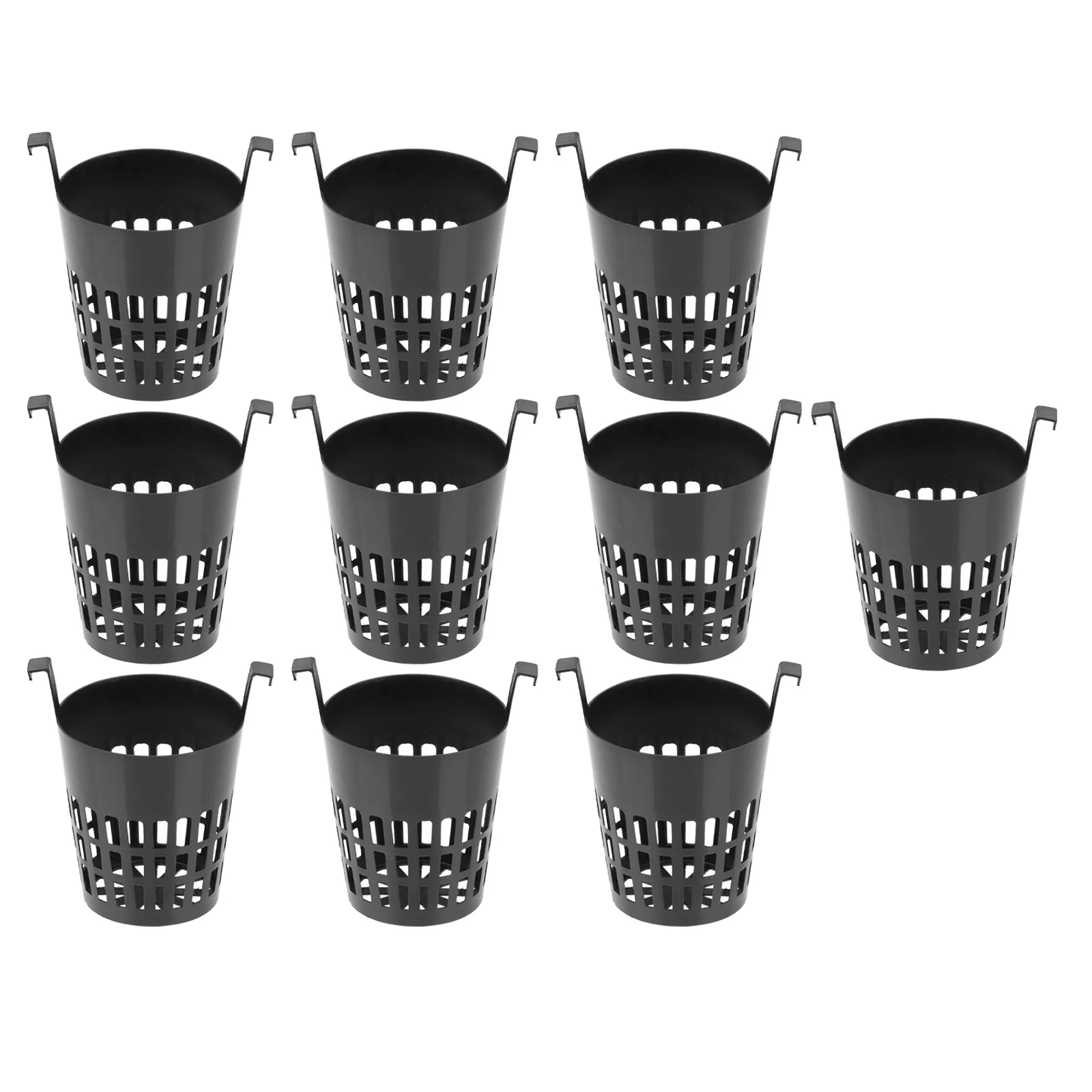 

10pcs Hydroponics Basket Plant Grow Mesh Garden Plastic Baskets Soilless Cultivation Planter Pots Vegetable Accessories