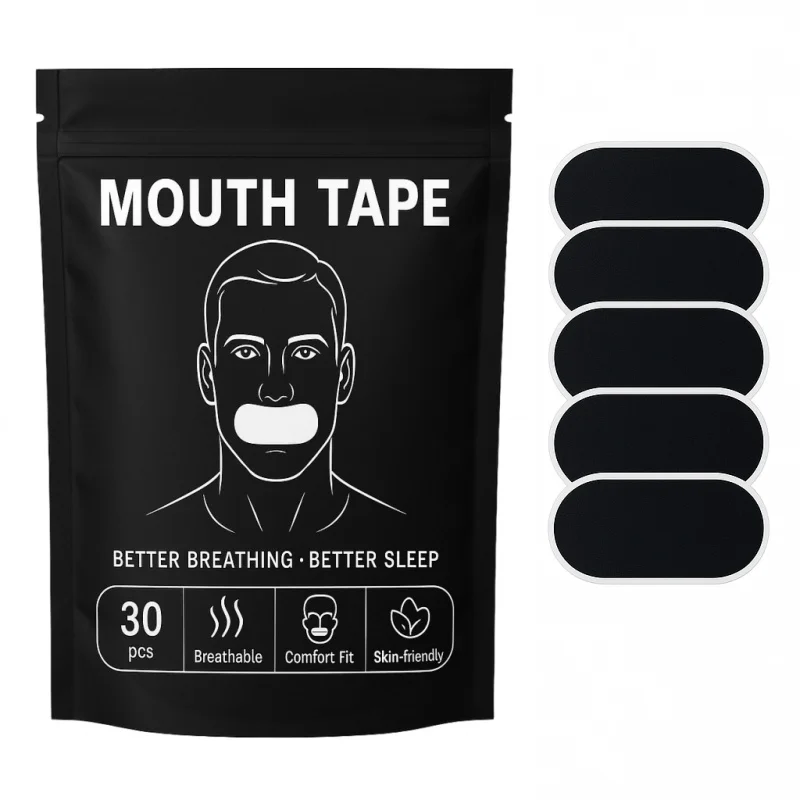 

30pcs Anti-snoring mouth strips, sleep tapes, sealing patches, used to seal the mouth, transparent patches to prevent mouth brea