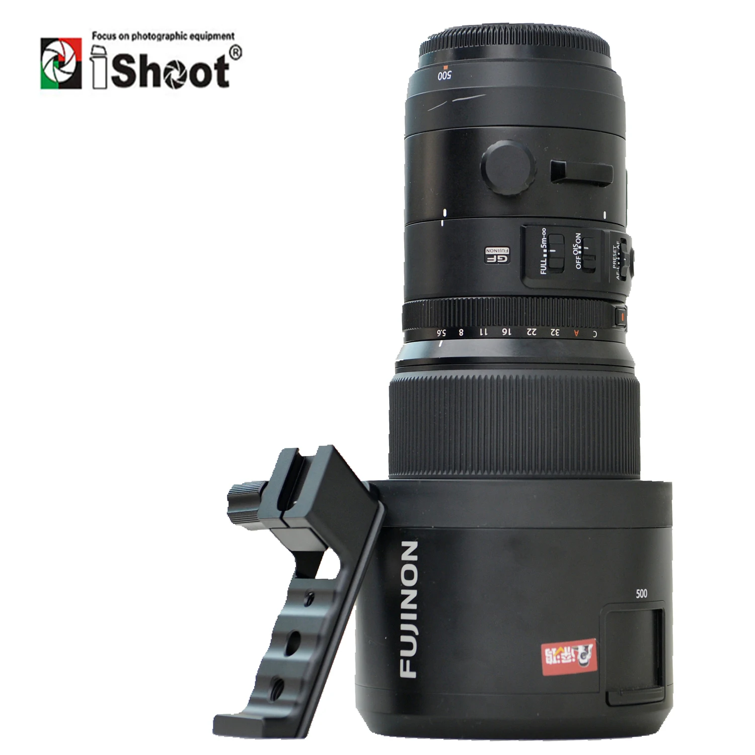 

Ножка с воротником объектива iShoot для FUJINON XF 500 мм F5.6 R LM OIS WR/GF 500 мм F5.6 R LM OIS WR Кольцо для крепления штатива Arca Swiss RRS LEOFOTO