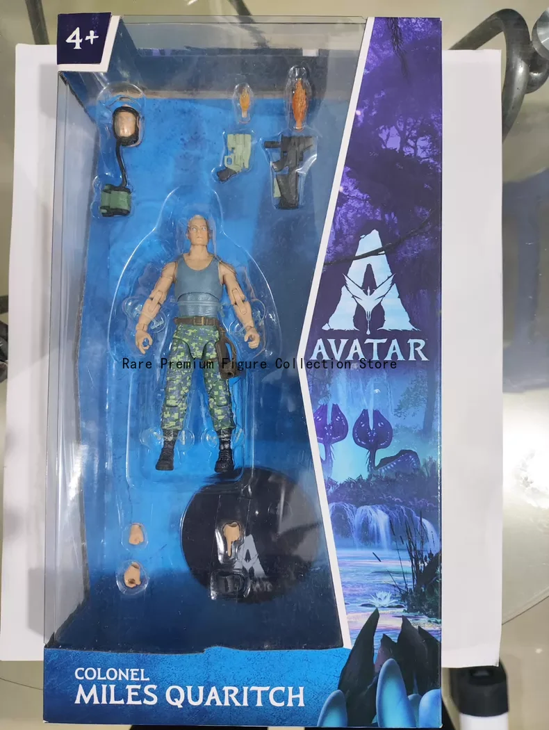 

McFarlane Avatar Series Полковник Квартир Мех Костюм Шарнирная Фигурка Коллекционная Модель Игрушки