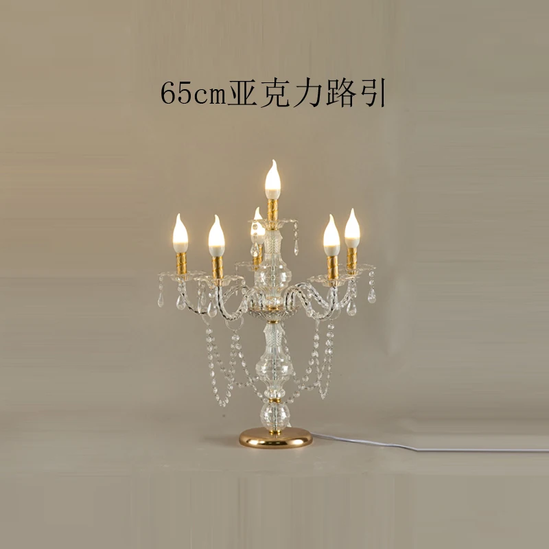 New wedding props acrylic crystal  street guide wedding ceremony pavilion photo area sign-in decoration