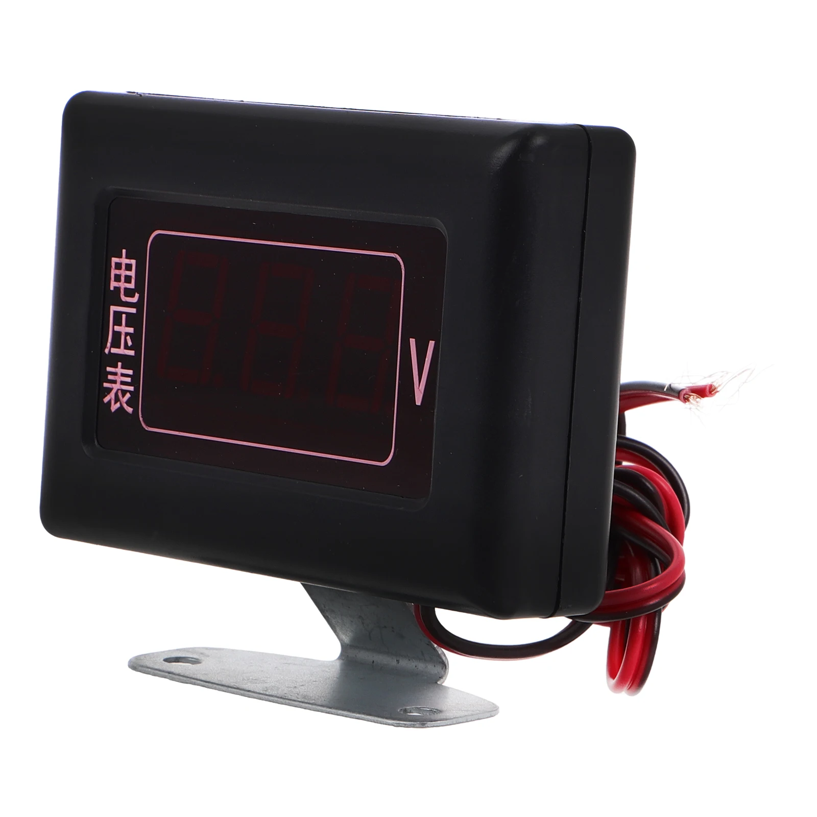 

Universal Digital Voltmeter 12V24V Monitor Ammeter Display Car Truck Voltage Gauge Black Modification Durable Quality High