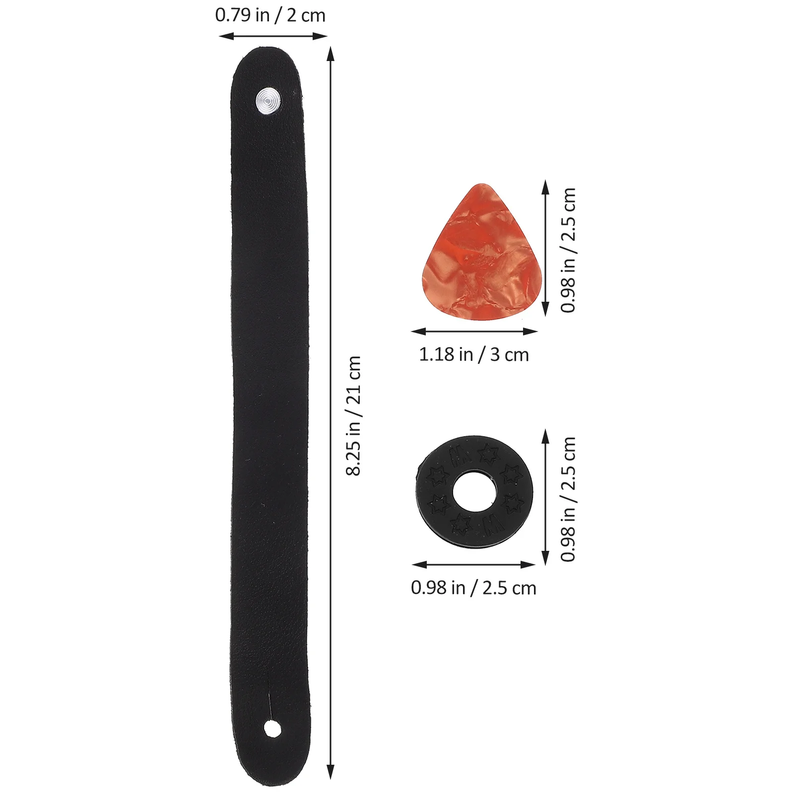 1 مجموعة مجموعة اكسسوارات الغيتار حزام قابل للتعديل مع يختار منصات ل الصوتية الكهربائية باس القيثارة الغيتار العرض الرقبة #5