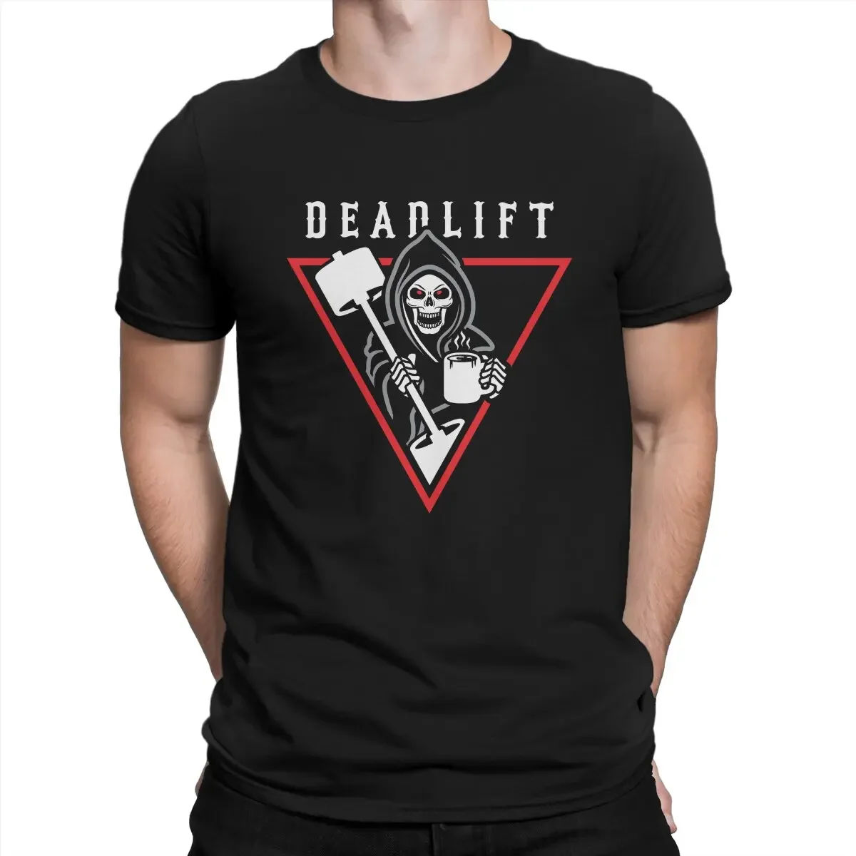 Squat Bench Deadlift Grim Reaper Individuality T Shirt  Sons Of Anarchy TV Man TShirt  Harajuku Sweatshirts New Trend