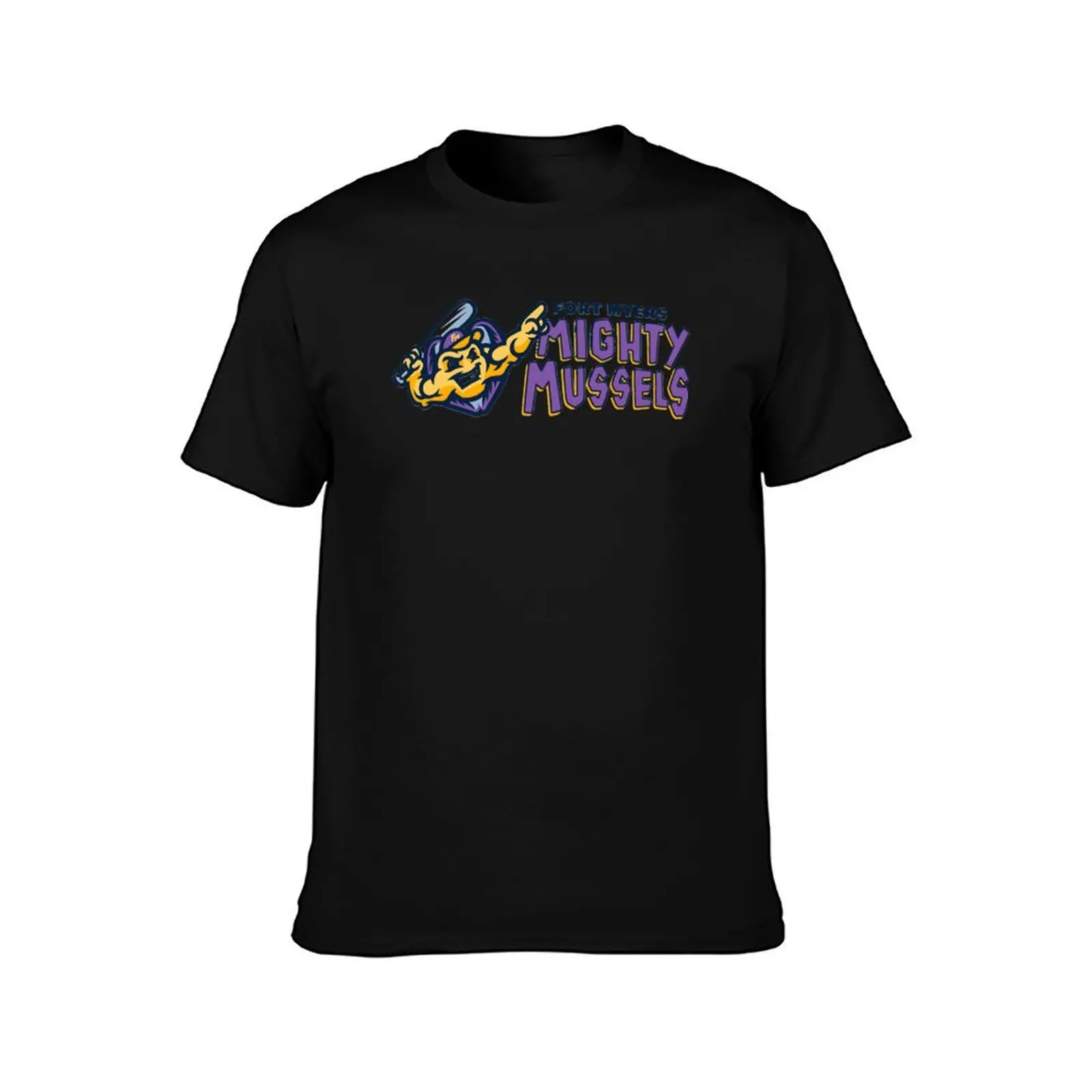 Fort Myers Mighty Mussels T-Shirt mens graphic t shirts T-Shirt