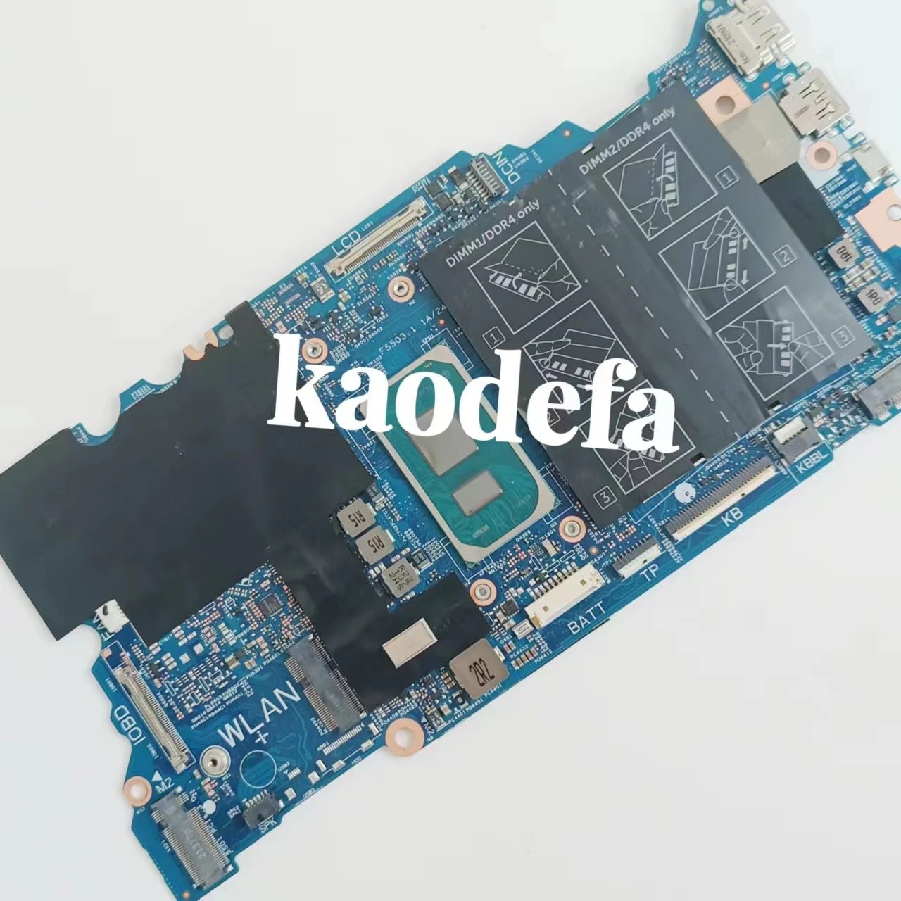 Imagem -04 - Placa-mãe Portátil para Dell Inspiron 14 5410 em Cpu I31125g4 Srk8s Ddr4 Cn09086w 09086w 9086w Teste ok 203071-1