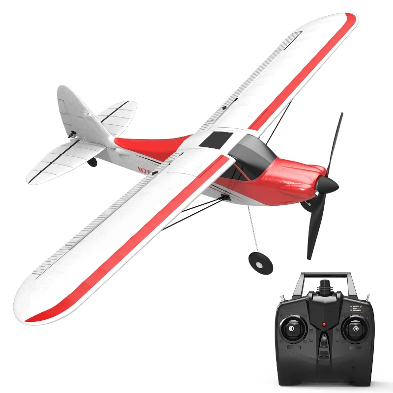 

VOLANTEXRC Rc Airplane Four Channel Fixed Wing Trainer Epp Foam Crash Resistant Gyro Flig Control For Adult Hobby Enthusiasts