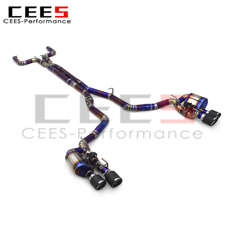 

cees Catback Exhaust System Valvetronic for Maserati Ghibli S Q4/SQ4 3.0T 2014-2019 High Performance Exhaust Pipe Kit