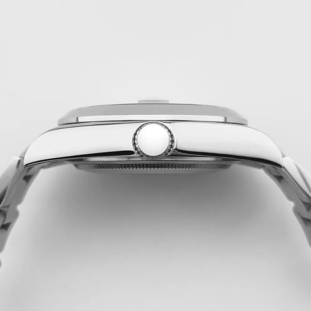Custom Logo Watch 36mm 39mm Mother of pearl dial NH35 Mechanical Watches for Men Sapphire 100M Waterproof Luminous Relogio view 3
